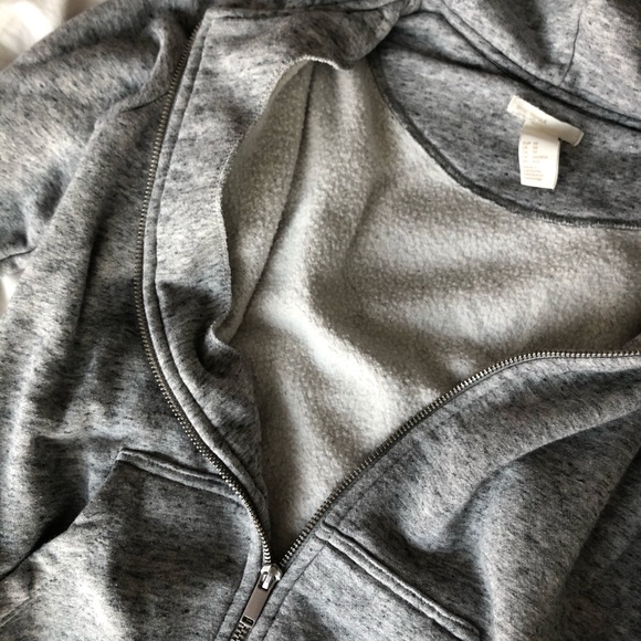 H&M Grey Zip-Up Hoodie - Picture 7 of 7